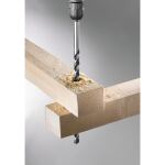 Einhell-KWB Balkenbohrer-Satz, 3-teilig, 250mm (Ø 6-10mm, extra lang, Spiralform)