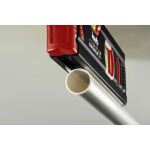 Einhell-KWB Alu-Mini-Wasserwaage 20 cm (dunkelgrau/rot)