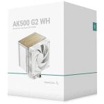 DeepCool AK500 G2 WH Prozessor Luftkühlung 12 cm Weiß 1 Stück(e)