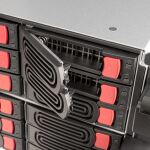 Silverstone Technology SST-RM43-324-RS, Rack (schwarz/rot, 4 Höheneinheiten)