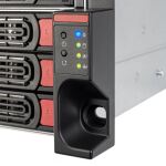 Silverstone Technology SST-RM43-324-RS, Rack (schwarz/rot, 4 Höheneinheiten)