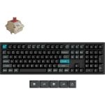 Keychron Q6 Ultra 8K (schwarz, DE-Layout, Keychron Silk POM Red, Hot-Swap, Aluminiumrahmen, RGB)
