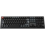 Keychron V6 Ultra 8K (schwarz, DE-Layout, Keychron Silk POM Red, Hot-Swap, RGB)