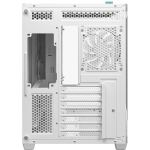 Deepcool CG530U 4F WH (weiß, Gebogene Glasvitrine)