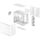 Deepcool CG530U 4F WH (weiß, Gebogene Glasvitrine)