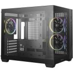Deepcool CG330 3F (schwarz, Panorama-Design)