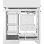 Deepcool CL6600 WH (weiß/holz, Tempered Glass)