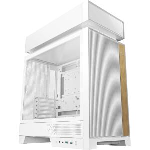 Deepcool CL660 WH (weiß/holz, Tempered Glass)