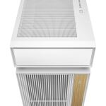 Deepcool CL660 WH (weiß/holz, Tempered Glass)
