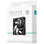 DeepCool FD12 V2 Computergehäuse Ventilator 12 cm Schwarz 1 Stück(e)