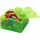 Room Copenhagen LEGO Storage Brick 4 Top Lid Translucent (hellgrün/transparent)