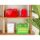 Room Copenhagen LEGO Storage Brick 4 Top Lid Translucent (hellgrün/transparent)