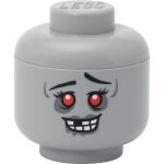 Room Copenhagen LEGO Storage Head "Zombie", mini (grau)