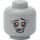 Room Copenhagen LEGO Storage Head "Zombie", mini (grau)