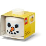 Room Copenhagen LEGO Storage Head "Snowman",  mini (weiß)