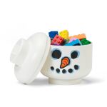 Room Copenhagen LEGO Storage Head "Snowman",  mini (weiß)