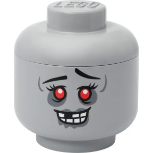 Room Copenhagen LEGO Storage Head "Zombie", groß (grau)