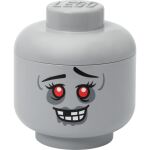 Room Copenhagen LEGO Storage Head "Zombie", groß (grau)