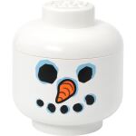 Room Copenhagen LEGO Storage Head "Snowman", groß (weiß)