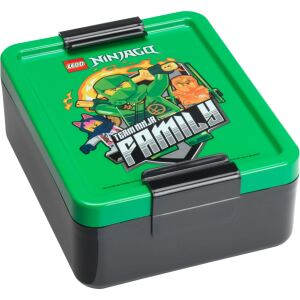 Room Copenhagen LEGO Lunch Box Ninjago Green (schwarz/grün)