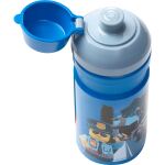 Room Copenhagen LEGO Trinkflasche City (blau/silber, 0,39 Liter)