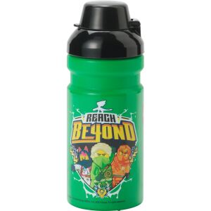 Room Copenhagen LEGO Trinkflasche Ninjago Green (grün/schwarz, 0,39 Liter)