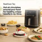 Braun Houshold 2-in-1 Heißluftfritteuse MultiFry 5, HF 5054I (schwarz, 2.000 Watt, Korb 6,0 Liter)