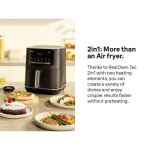 Braun Houshold 2-in-1 Heißluftfritteuse MultiFry 5, HF 5054I (schwarz, 2.000 Watt, Korb 6,0 Liter)