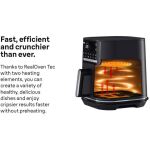 Braun Houshold 2-in-1 Heißluftfritteuse MultiFry 5, HF 5054I (schwarz, 2.000 Watt, Korb 6,0 Liter)