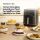 Braun Houshold 2-in-1 Heißluftfritteuse MultiFry 5, HF 5054I (schwarz, 2.000 Watt, Korb 6,0 Liter)