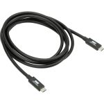 NewerTech Thunderbolt 4 / USB-C Kabel (schwarz, 2 m)