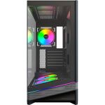 Montech SKY 3  (schwarz, Panorama-Glasfront)