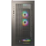 Montech SKY 3  (schwarz, Panorama-Glasfront)