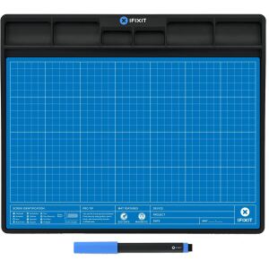 iFixit FixMat (blau/schwarz, für professionelle Elektronik-Reparaturen)