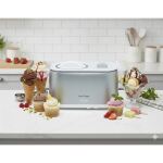 Ariete Eismaschine Gran Gelato 4in1 (weiß/silber, 100 Watt)