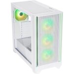 Silentware Flow 110 ARGB (weiß, Tempered Glass)