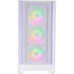 Silentware Flow 110 ARGB (weiß, Tempered Glass)