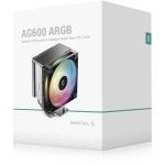 DeepCool AG600 ARGB Prozessor Luftkühlung 12 cm Schwarz 1 Stück(e)