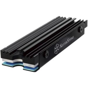 Silverstone Technology SST-TP07B (schwarz, M.2 SSD Kühlkit)