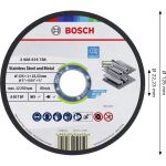Bosch Power Tools Trennscheibe für Edelstahl und Metall, Ø 125 mm, 100 Stück im Eimer (Bohrung 22,23 mm, A 60 T BF)