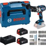 Bosch Power Tools Werkzeug-Set: Akku-Bohrschrauber 18...