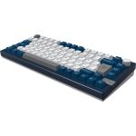 Montech MK PRO 75 (blau/weiß, DE-Layout, Gateron G Pro 3.0 Brown)