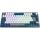 Montech MK PRO 75 (blau/weiß, DE-Layout, Gateron G Pro 3.0 Brown)