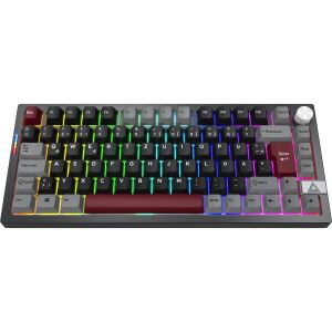 Montech MK PRO 75 (schwarz/mehrfarbig, DE-Layout, Gateron G Pro 3.0 Yellow)