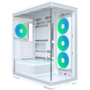 Montech TG3 White (weiß, Tempered Glass x 2)