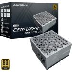 MONTECH CENTURY II 750 (silber, 1x 12-Pin High Power GPU, 4x PCIe, Kabelmanagement, 750 Watt)