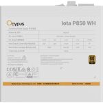 Ocypus Iota P850 White (weiß, 1x 12-Pin High Power GPU, 3x PCIe, Kabelmanagement, 850 Watt)
