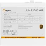 Ocypus Iota P1000 White (weiß, 1x 12-Pin High Power GPU, 3x PCIe, Kabelmanagement, 1000 Watt)