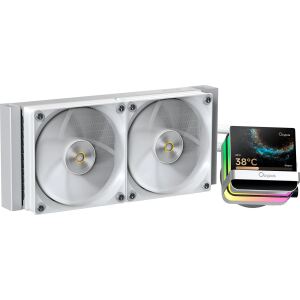 Ocypus Sigma L24 PRO Prozessor All-in-One-Flüssigkeitskühler 12 cm Weiß 1 Stück(e)