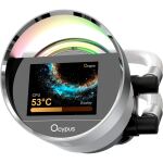 Ocypus Sigma L36 ARGB Prozessor All-in-One-Flüssigkeitskühler 12 cm Weiß 1 Stück(e)